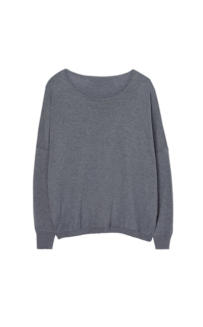 KNIT CLO REAL CASH GREY