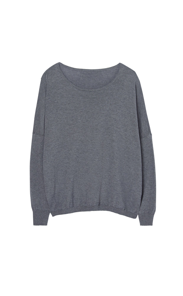 KNIT CLO REAL CASH GREY