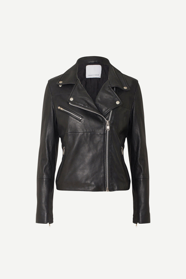 TAUTOU LEATHER PERF BLACK