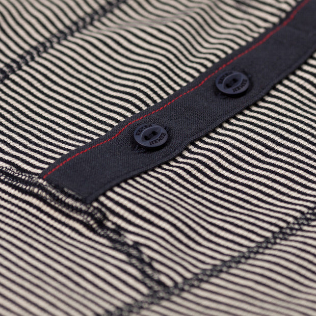 Boxer Albar fine stripe marine