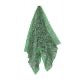 FOULARD RECTANGLE IMPRIMÉ RETRO VERT