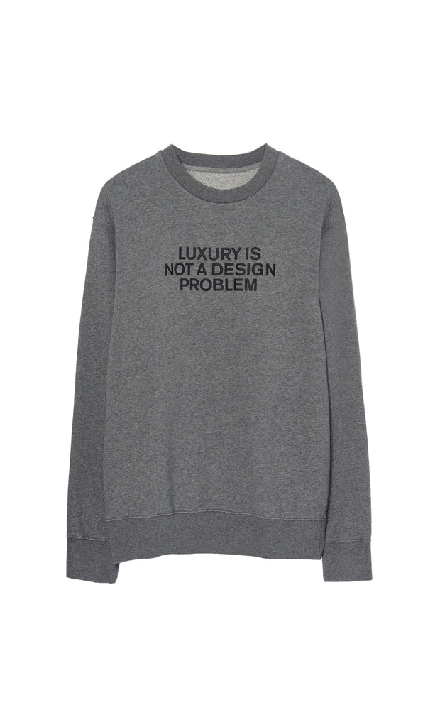 SWEAT SHIRT LUXURY FATTY GREY
