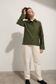 Veste de travail originale Moleskine khaki