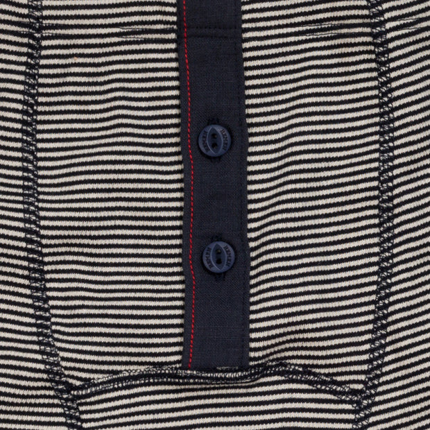 Boxer Albar fine stripe marine