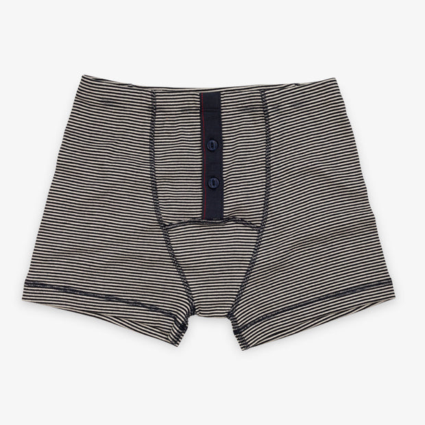 Boxer Albar fine stripe marine