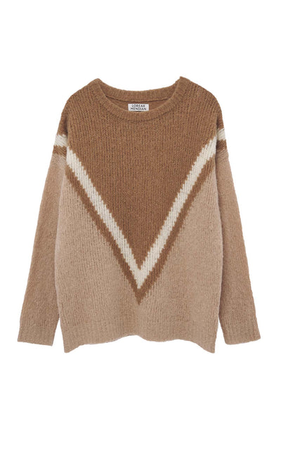 UVE pull beige motif 60s