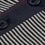 Henley Harri – Fine Stripe Marine