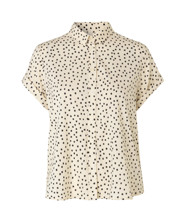 MAJAN SHIRT BLACK DROPS