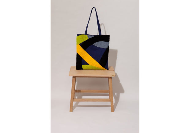 TOTE BAG PRÉLUDE JAUNE NOIR