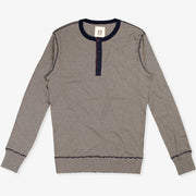 Henley Harri – Fine Stripe Marine