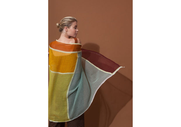 FOULARD PATCHWORK JADE SUN